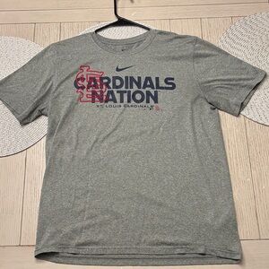 Nike Gray St. Louis Cardinals 'Cardinals Nation' T-Shirt